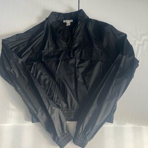 Forever 21 Black Zip-Up Jacket - size S